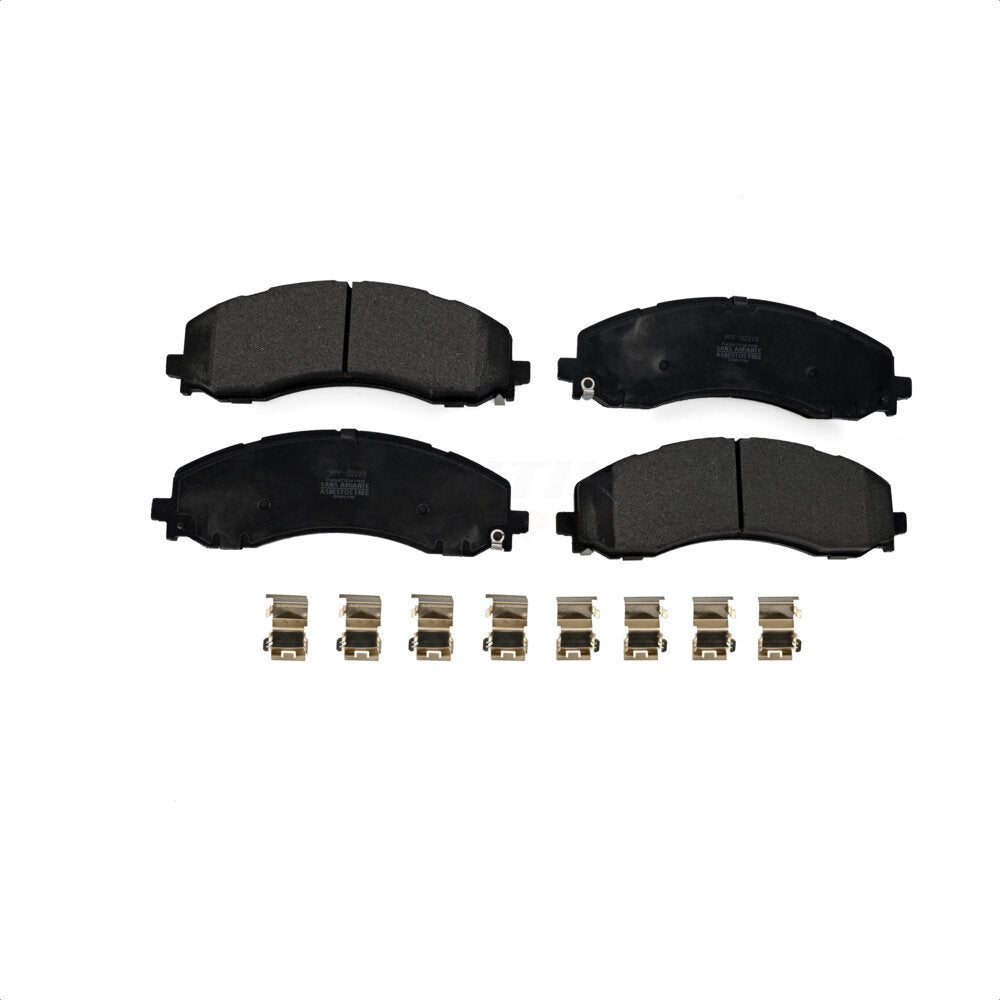 Front Semi-Metallic Disc Brake Pads PPF-D2223 For 2019-2022 Ram 2500 3500