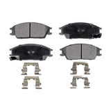 Front Semi-Metallic Disc Brake Pads PPF-D440 For Hyundai Accent Excel Scoupe Mitsubishi Precis Stellar