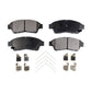Front Semi-Metallic Disc Brake Pads PPF-D562 For Toyota Camry Corolla RAV4 Geo Prizm Celica