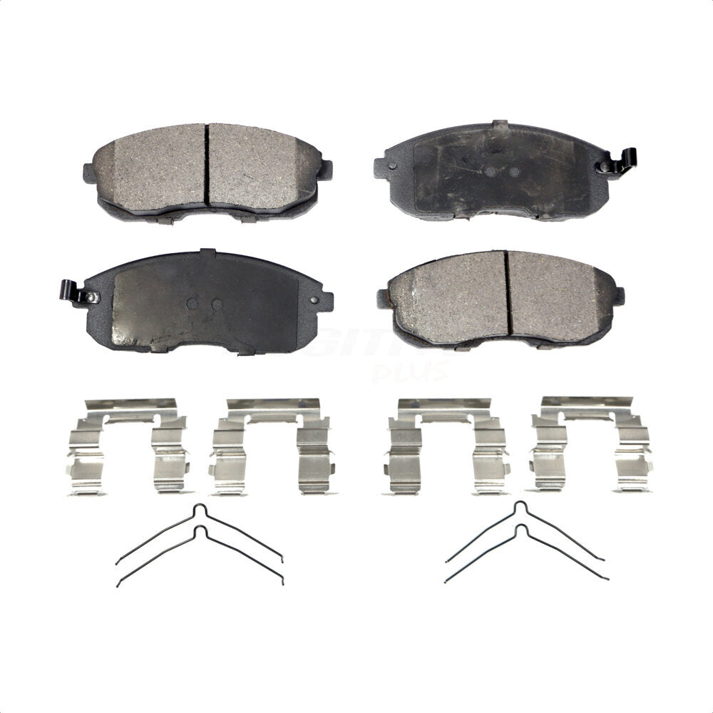 Front Semi-Metallic Disc Brake Pads PPF-D653 For Nissan Sentra Altima Maxima INFINITI I30 G20 Altra EV