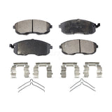 Front Semi-Metallic Disc Brake Pads PPF-D653 For Nissan Sentra Altima Maxima INFINITI I30 G20 Altra EV