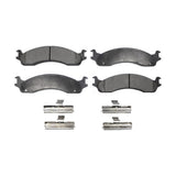 Front Semi-Metallic Disc Brake Pads PPF-D655 For Ford Dodge E-350 Super Duty Ram 2500 F-350 E-250 F-250 Econoline HD Club Wagon 3500 Van B3500 E-450 B2500