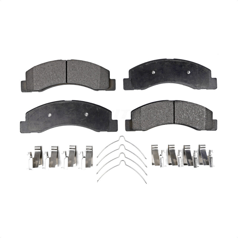 Front Semi-Metallic Disc Brake Pads PPF-D824 For Ford F-250 Super Duty F-350 Excursion