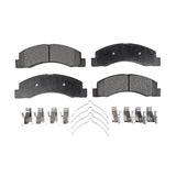 Front Semi-Metallic Disc Brake Pads PPF-D824 For Ford F-250 Super Duty F-350 Excursion