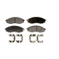 Front Semi-Metallic Disc Brake Pads PPF-D830 For Nissan Xterra Frontier