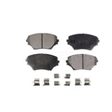 Front Semi-Metallic Disc Brake Pads PPF-D862 For 2001-2005 Toyota RAV4