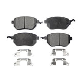 Front Semi-Metallic Disc Brake Pads PPF-D969 For Nissan Murano Altima Maxima INFINITI FX35 FX45