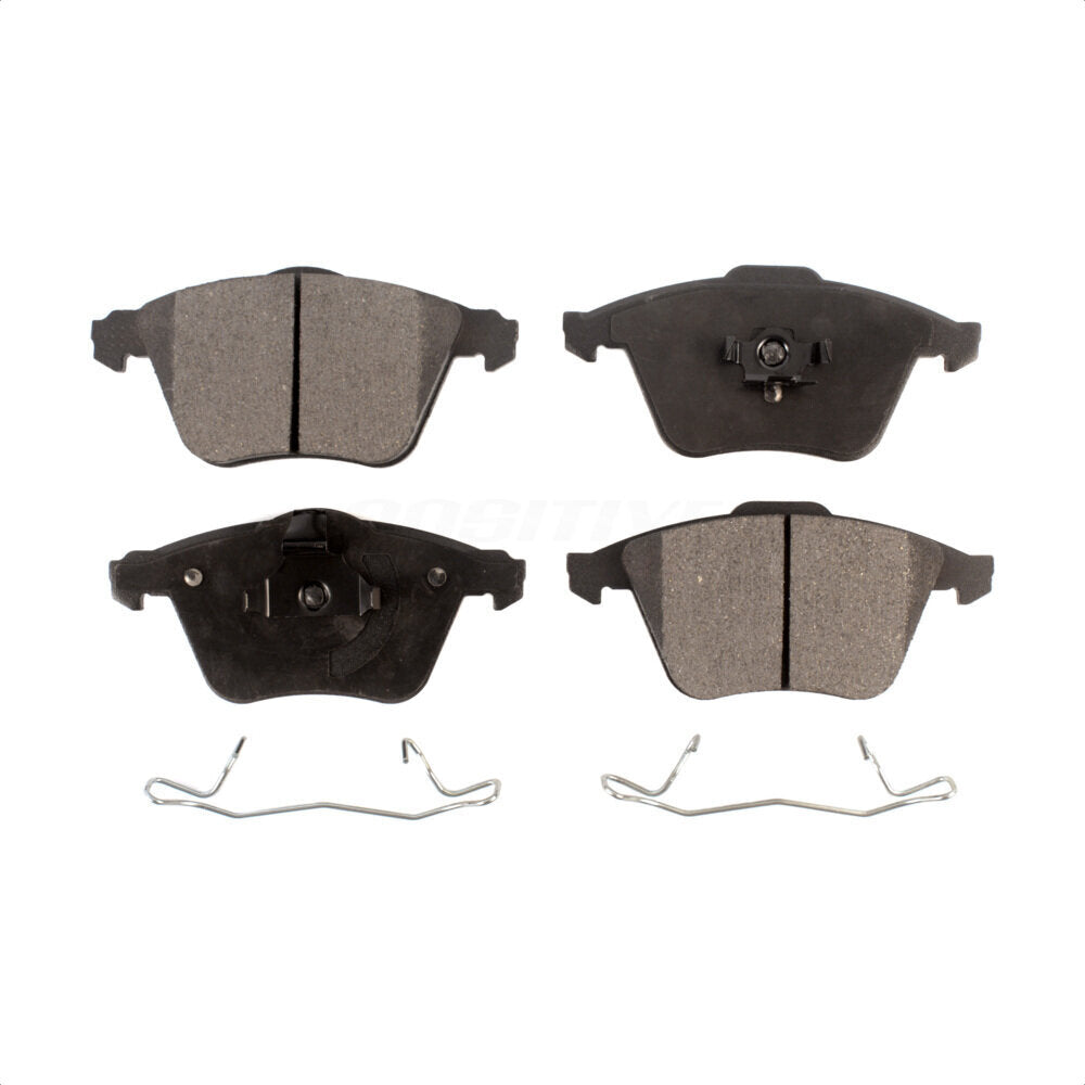 Front Semi-Metallic Disc Brake Pads PPF-D979 For 2003-2014 Volvo XC90 With 316mm Diameter Rotor