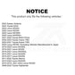 Front Semi-Metallic Disc Brake Pads SIM-1324 For Toyota Highlander Lexus Sienna RX350 NX200t RX450h NX300 RX350L Camry NX300h RX450hL Avalon Subaru bZ4X NX250 NX350 NX350h NX450h+ Solterra RAV4 Prime