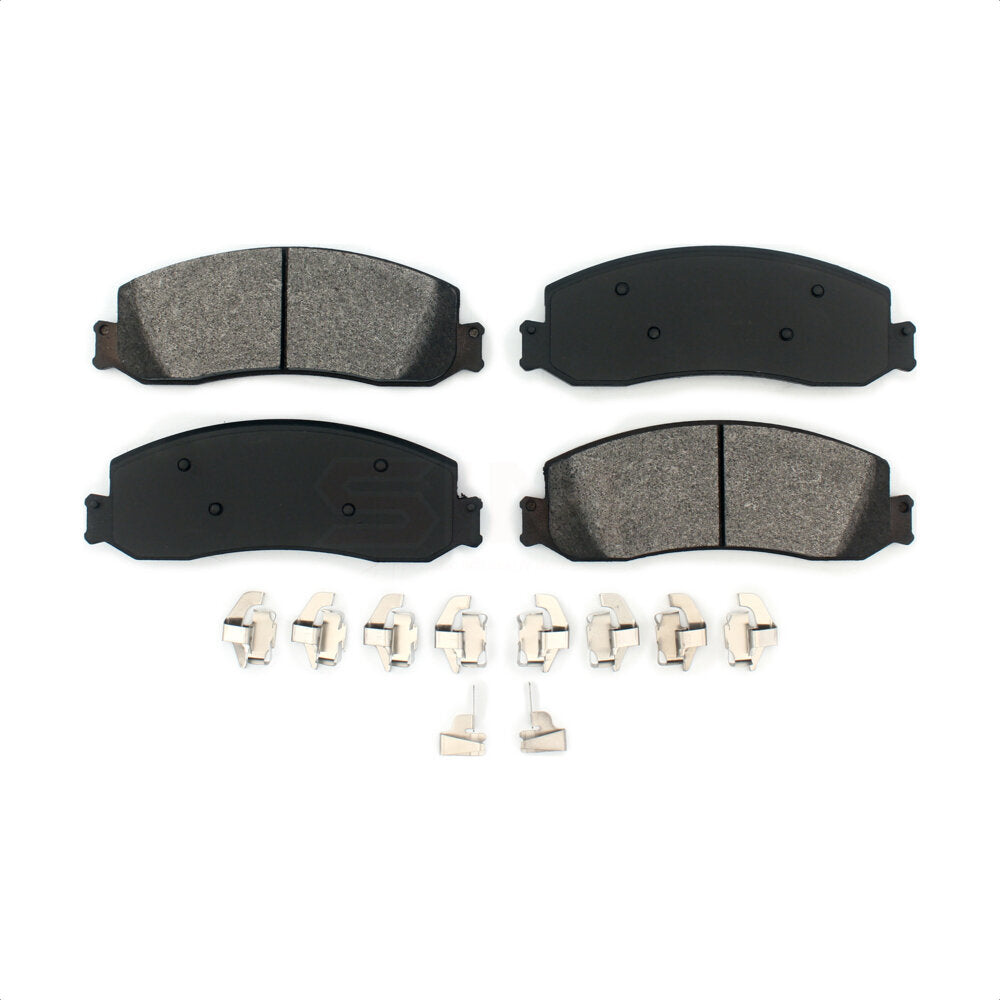 Front Semi-Metallic Disc Brake Pads SIM-1631A For Ford F-250 Super Duty F-350