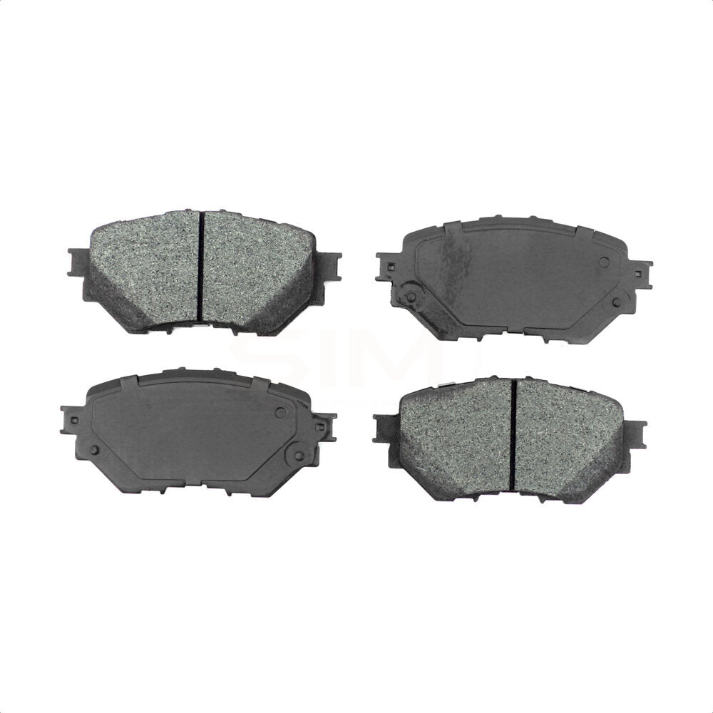 Front Semi-Metallic Disc Brake Pads SIM-1759 For 2014-2018 Mazda 3 Sport Vehicles Manufactured In Mexico