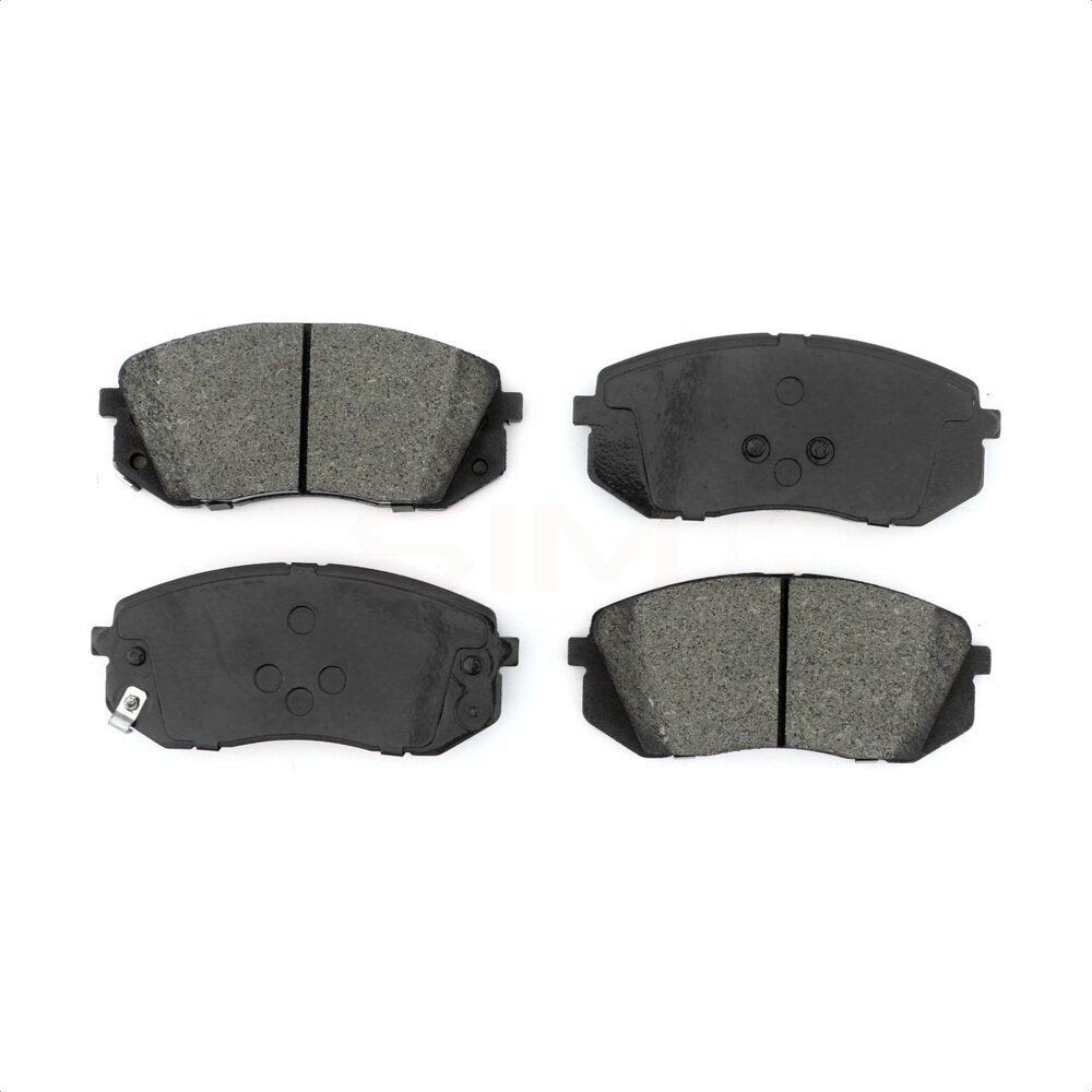 Front Semi-Metallic Disc Brake Pads SIM-1803 For 2015 Hyundai Sonata GAS engine With Manual Parking