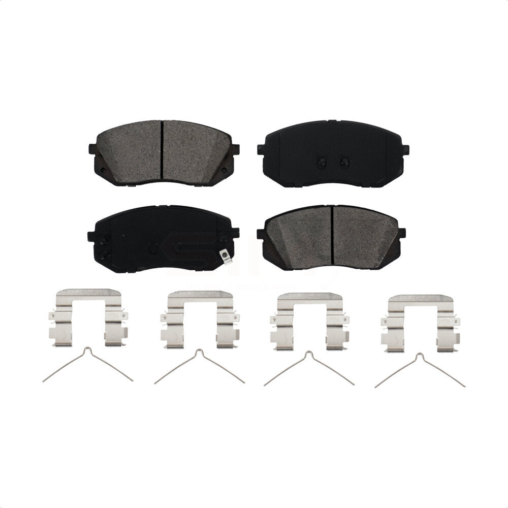 Front Semi-Metallic Disc Brake Pads SIM-1826 For Hyundai Sonata Kia Optima Niro EV Kona Electric