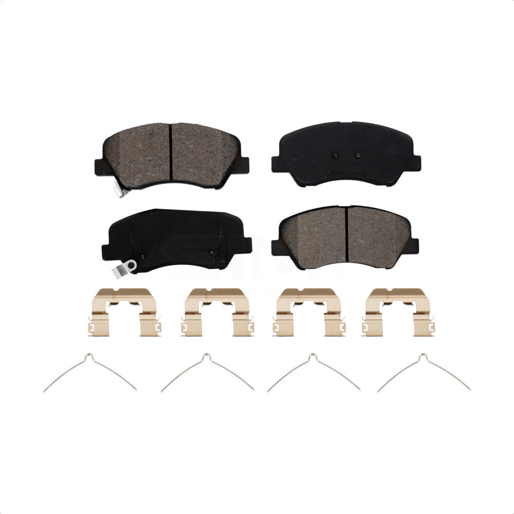 Front Semi-Metallic Disc Brake Pads SIM-2190 For Hyundai Accent Kia Rio