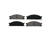 Front Semi-Metallic Disc Brake Pads SIM-333 For Nissan Frontier D21 Pickup Pathfinder 720 Subaru SVX Van NP300 Urvan