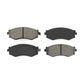 Front Semi-Metallic Disc Brake Pads SIM-462 For Nissan Sentra 240SX Stanza INFINITI G20 Axxess