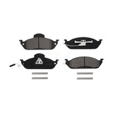 Front Semi-Metallic Disc Brake Pads SIM-760 For Mercedes-Benz ML320 ML350 ML430