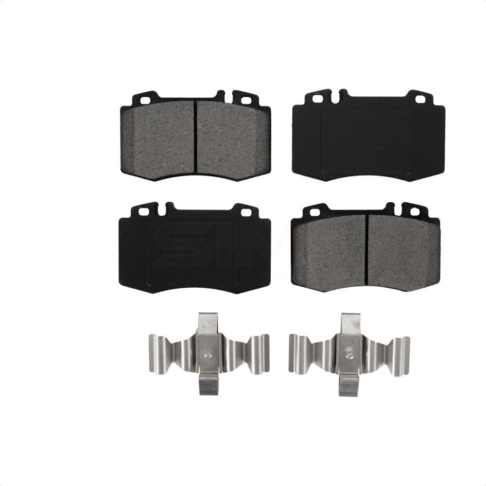 Front Semi-Metallic Disc Brake Pads SIM-847 For Mercedes-Benz E350 SL500 S430 C230 S500 E500 SL550 CLK500 CLS550 ML500 CLS500 C320 SLK350 ML430 CL500 CLK550 E550 E55 AMG C350 SLK55 ML55 S600 CLK55 C32