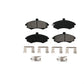 Front Semi-Metallic Disc Brake Pads SIM-941 For Hyundai Elantra