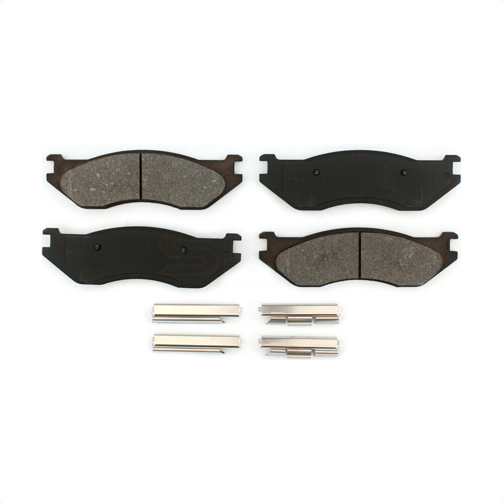 Front Semi-Metallic Disc Brake Pads SIM-966 For Dodge Ram 1500 Durango Van