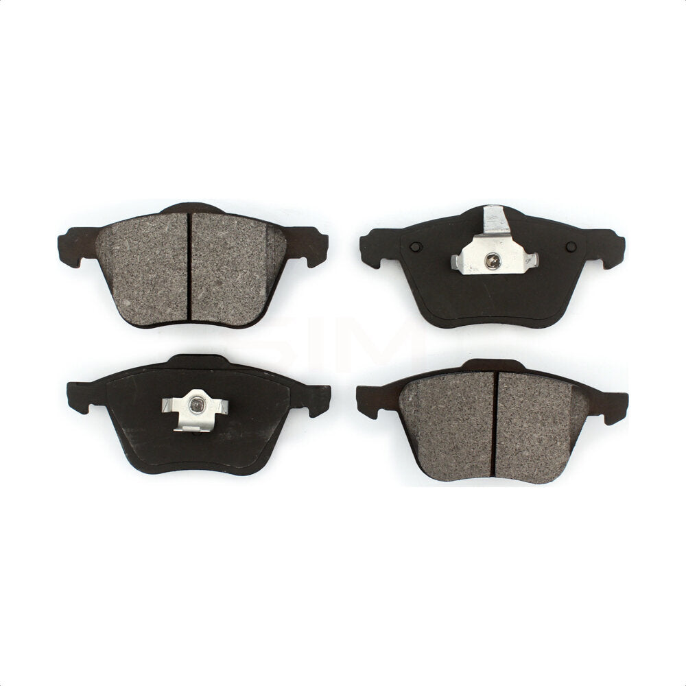 Front Semi-Metallic Disc Brake Pads SIM-979 For 2003-2014 Volvo XC90 With 316mm Diameter Rotor