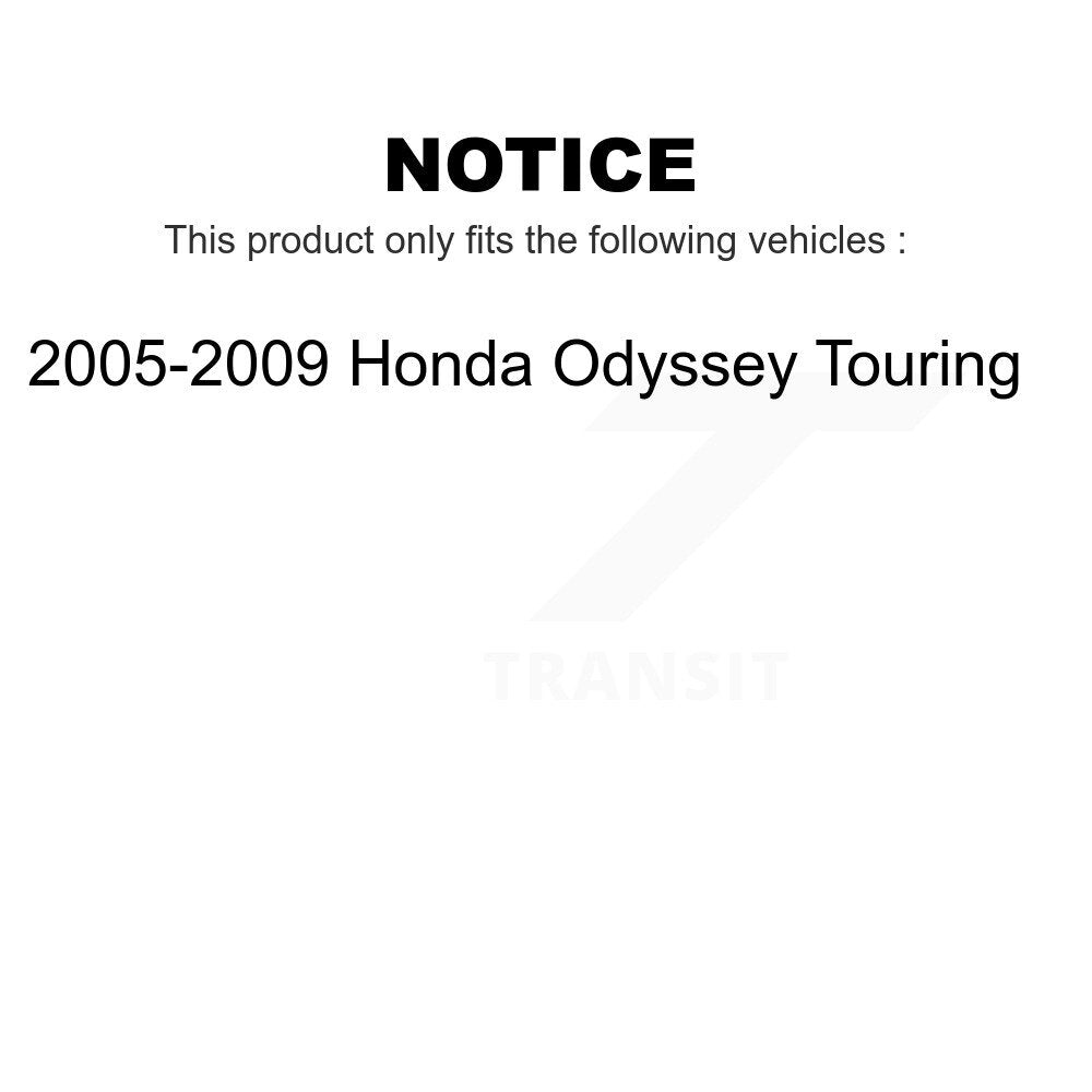 Front Steering Tie Rod End Kit For 2005-2009 Honda Odyssey Touring KTR-101904