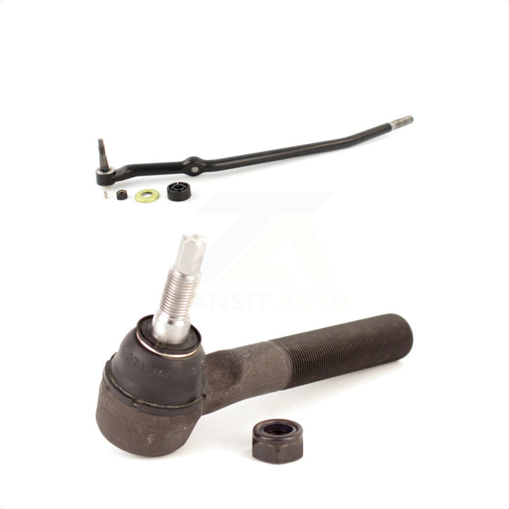 Front Steering Tie Rod End Kit For 2006-2007 Dodge Ram 1500 4WD With 8 Lug Wheels Tampered Hole Mounted Damper KTR-104090