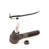 Front Steering Tie Rod End Kit For 2006-2007 Dodge Ram 1500 4WD With 8 Lug Wheels Tampered Hole Mounted Damper KTR-104090