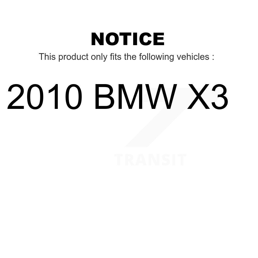 Front Steering Tie Rod End Kit For 2010 BMW X3 KTR-101961
