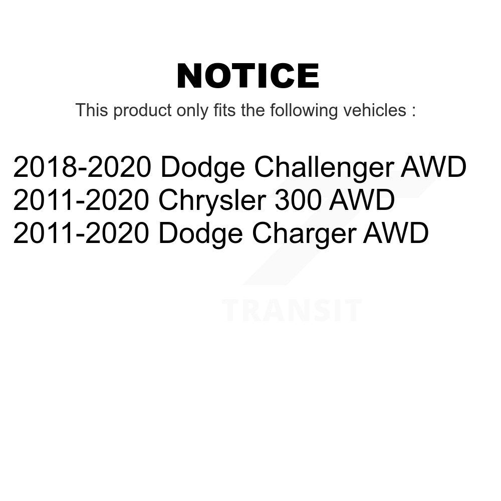 Front Steering Tie Rod End Kit For Dodge Charger Chrysler 300 Challenger AWD KTR-103872