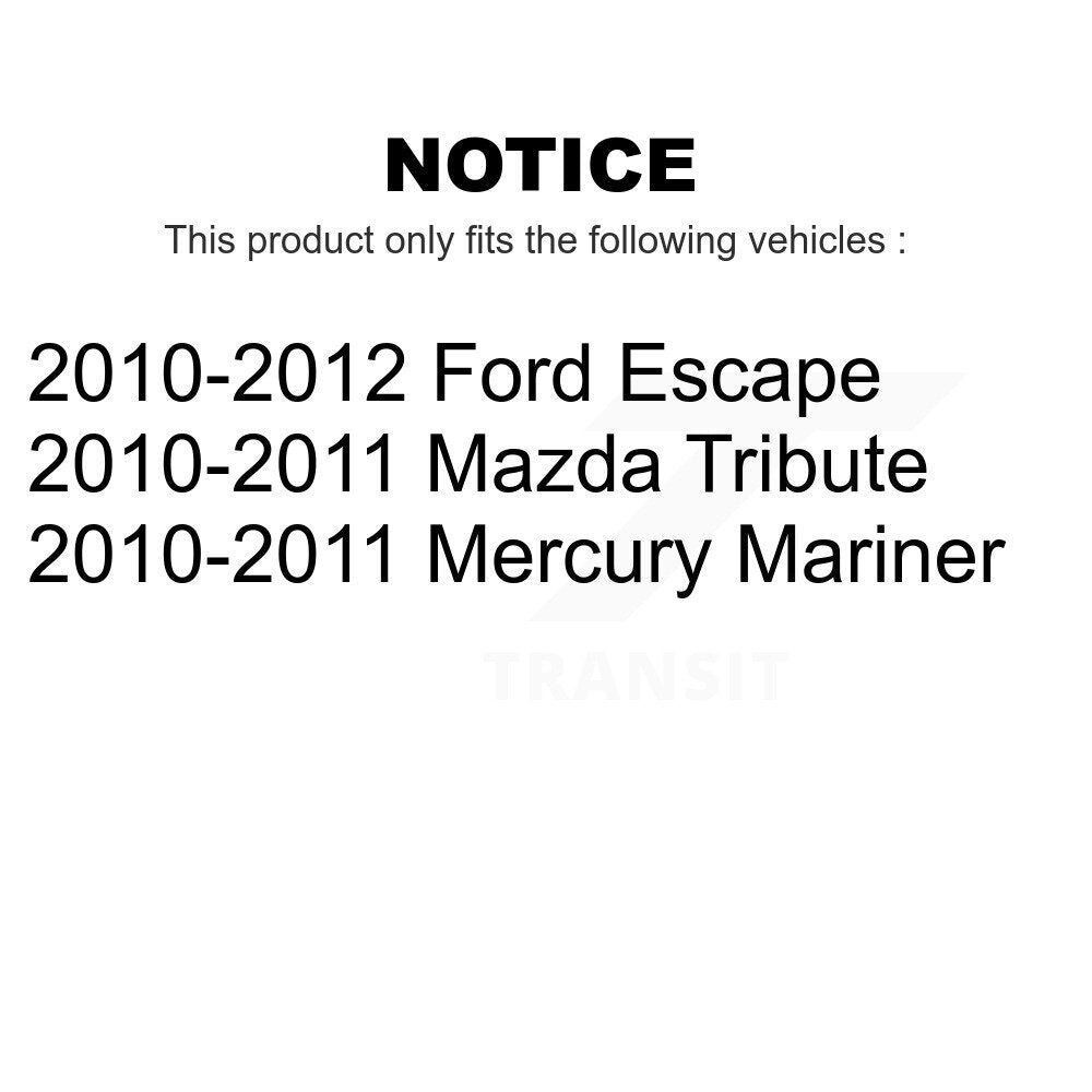 Front Steering Tie Rod End Kit For Ford Escape Mercury Mariner Mazda Tribute KTR-101952
