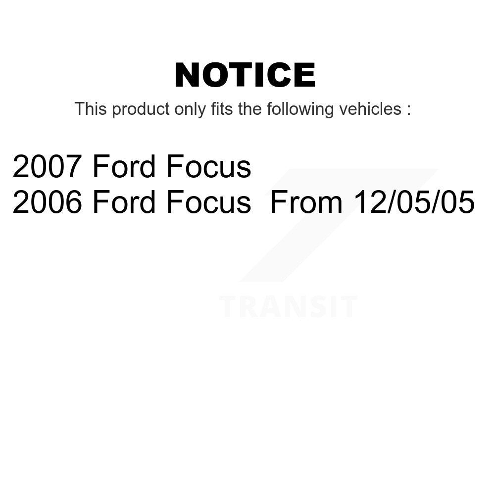 Front Steering Tie Rod End Kit For Ford Focus KTR-101975