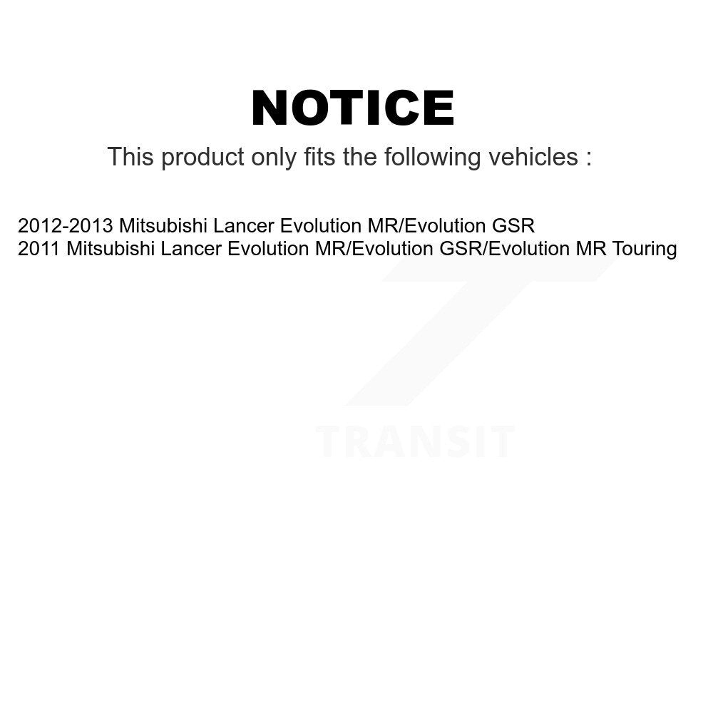 Front Steering Tie Rod End Kit For Mitsubishi Lancer KTR-101939
