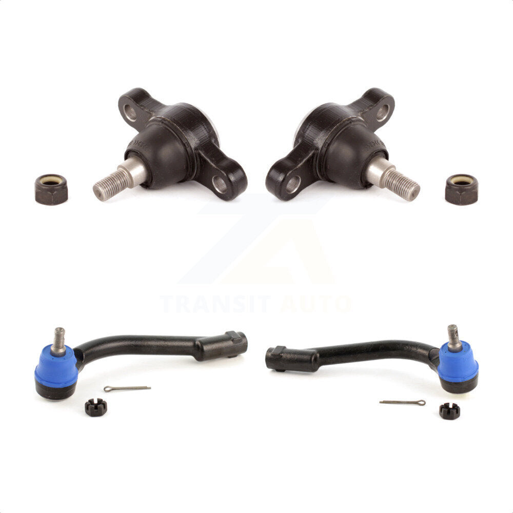 Front Suspension Ball Joint And Tie Rod End Kit For 2006-2006 Kia Optima Magentis Vehicles Without Upper Control Arm KTR-102514