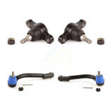 Front Suspension Ball Joint And Tie Rod End Kit For 2006-2006 Kia Optima Magentis Vehicles Without Upper Control Arm KTR-102514