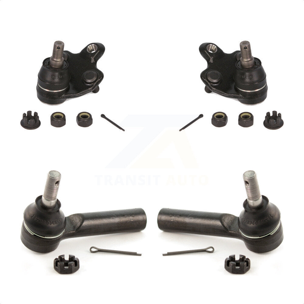 Front Suspension Ball Joint And Tie Rod End Kit For 2009-2010 Pontiac Vibe 2.4L KTR-102321