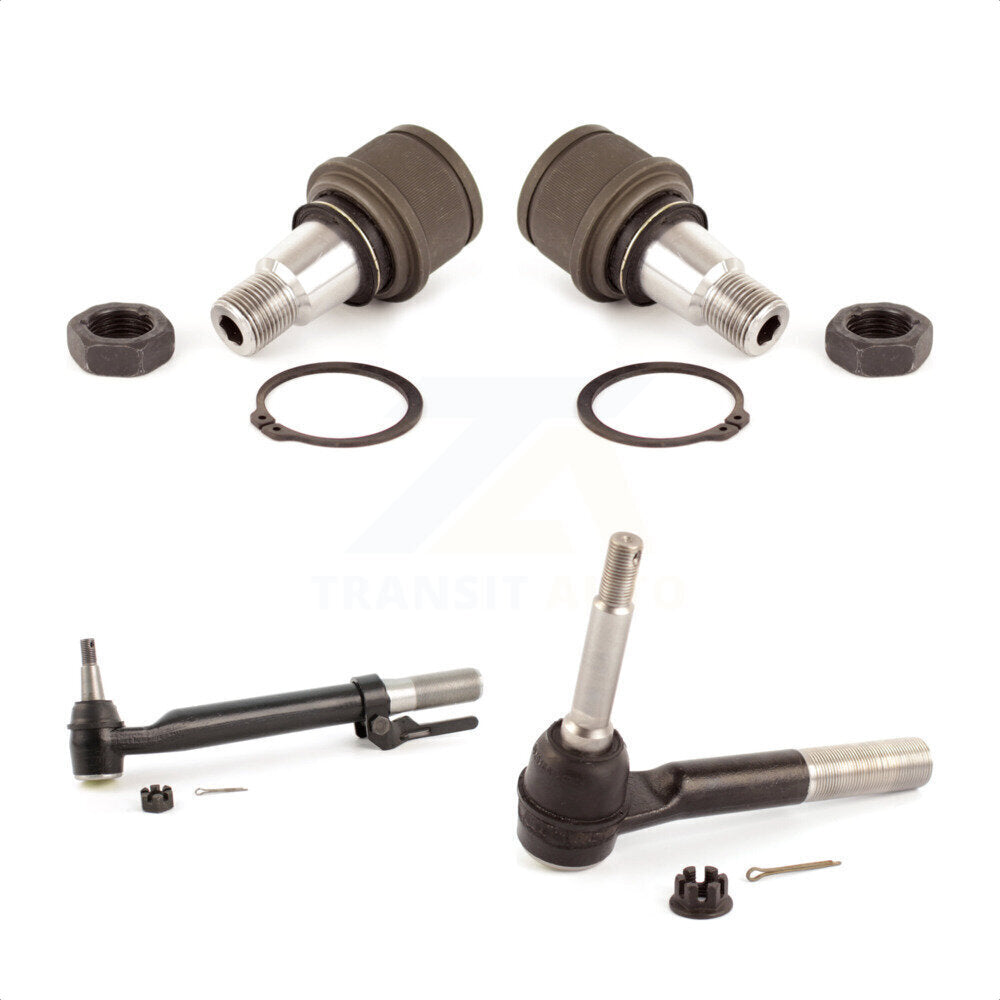 Front Suspension Ball Joint And Tie Rod End Kit For 2017-2020 Ford F-250 Super Duty F-350 1-3/8" Diameter Thread 4WD KTR-104018