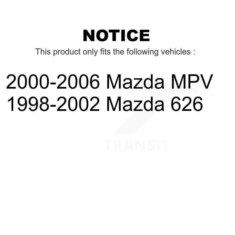Front Suspension Ball Joint And Tie Rod End Kit For Mazda MPV 626 K72-100929