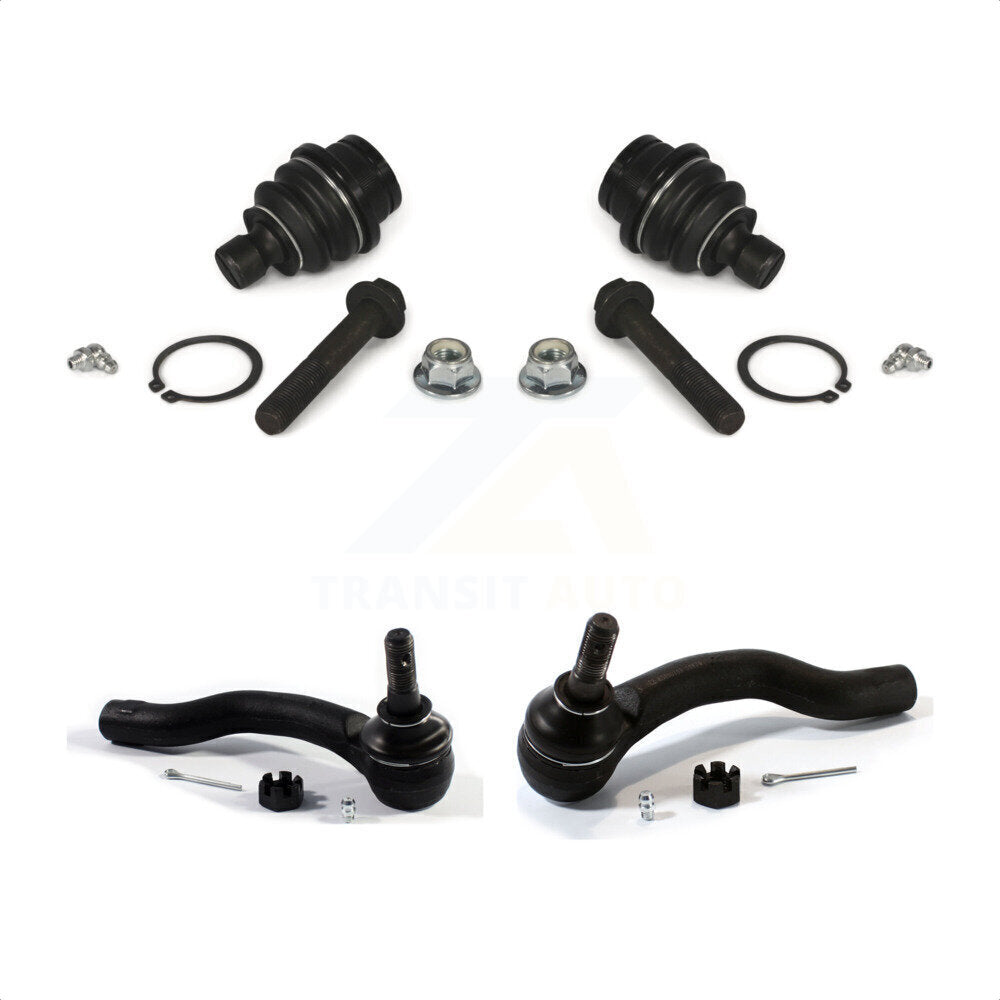 Front Suspension Ball Joint And Tie Rod End Kit For Nissan Frontier Pathfinder Xterra K72-100905
