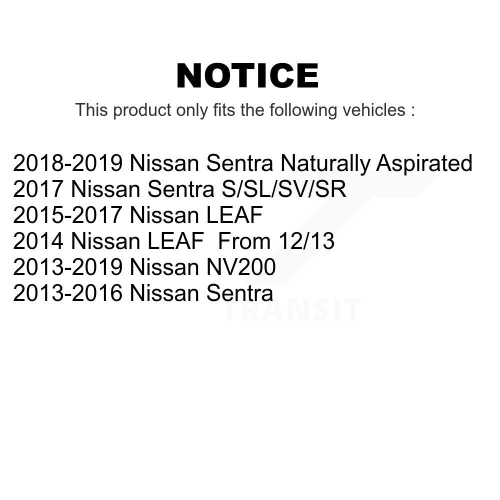 Front Suspension Ball Joint And Tie Rod End Kit For Nissan Sentra NV200 LEAF KTR-102445