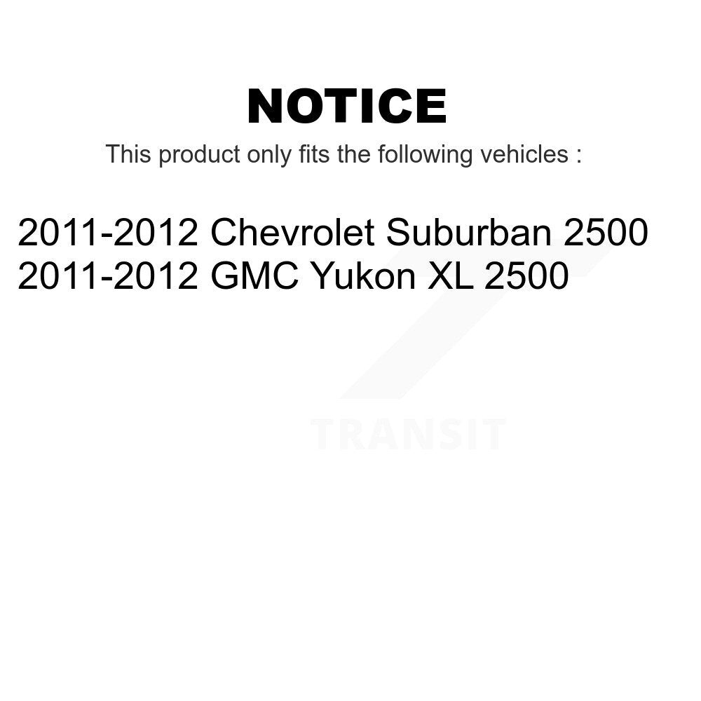 Front Suspension Ball Joints Kit For 2011-2012 Chevrolet Suburban 2500 GMC Yukon XL K72-100719