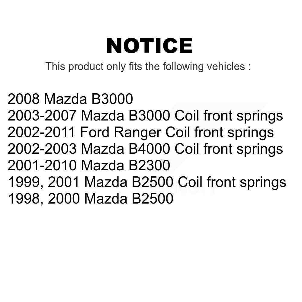 Front Suspension Ball Joints Kit For Ford Ranger Mazda B2500 B2300 B3000 B4000 KTR-101837
