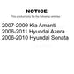 Front Suspension Ball Joints Kit For Hyundai Sonata Azera Kia Amanti KTR-101773