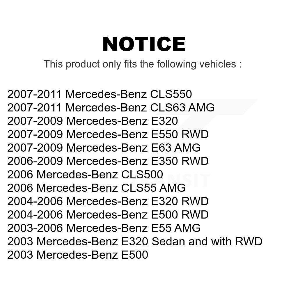 Front Suspension Ball Joints Pair For Mercedes-Benz E350 E320 E500 CLS550 CLS500 E550 E55 AMG E63 CLS55 CLS63 KTR-101292