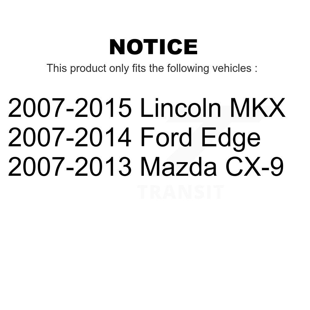 Front Suspension Control Arm And Ball Joint Assemblies Kit For Ford Edge Lincoln MKX Mazda CX-9 K72-100608