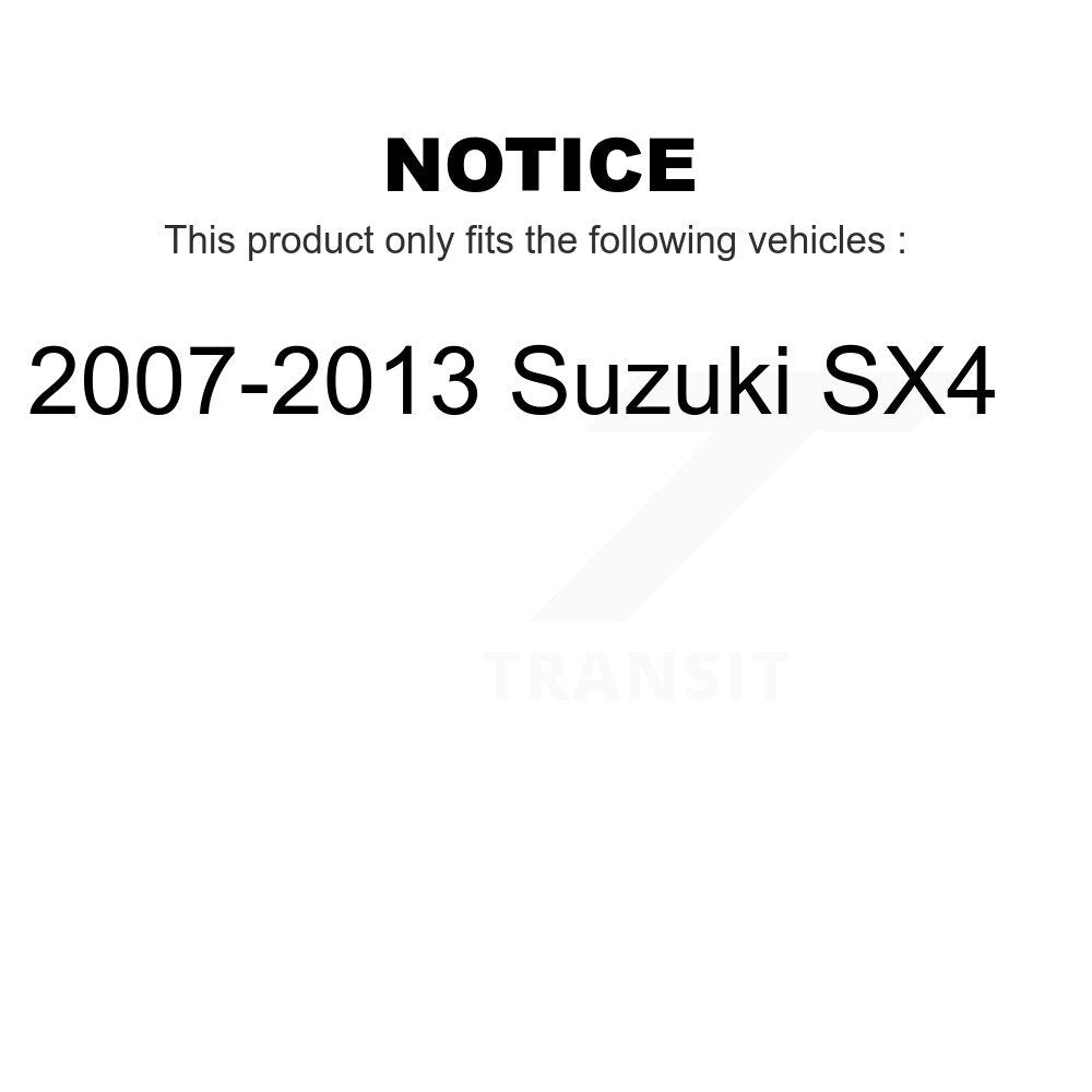 Front Suspension Control Arm And Ball Joint Assembly Kit For 2007-2013 Suzuki SX4 KTR-101414