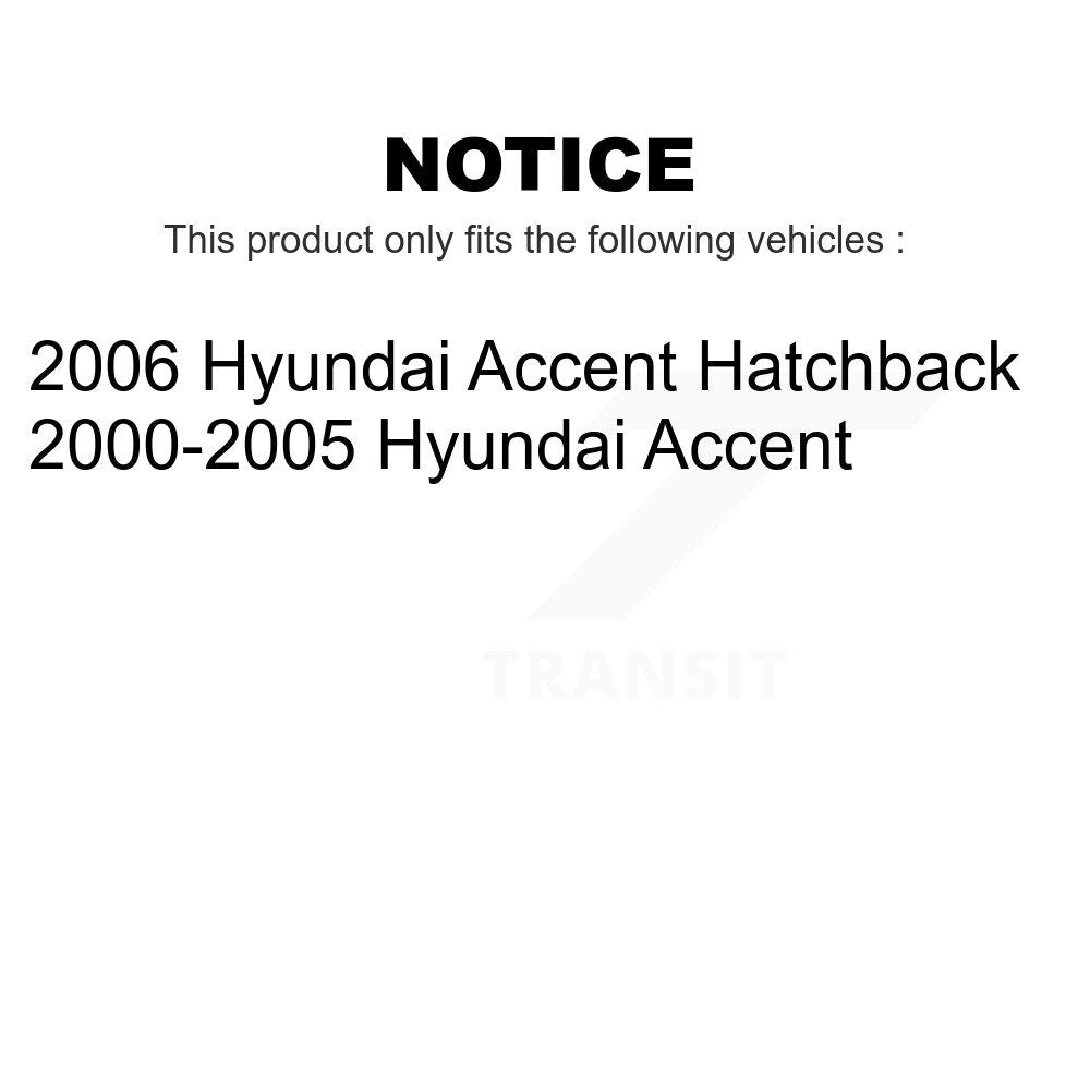 Front Suspension Control Arm And Ball Joint Assembly Kit For Hyundai Accent KTR-101364