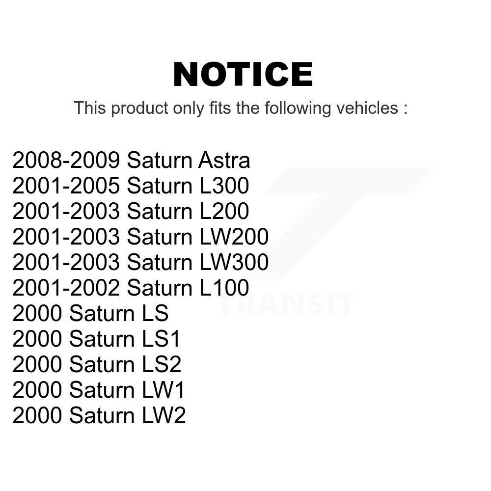 Front Suspension Control Arm And Ball Joint Assembly Kit For Saturn L200 L300 Astra LS1 L100 LW200 LS2 LW300 LW2 LW1 LS KTR-101363