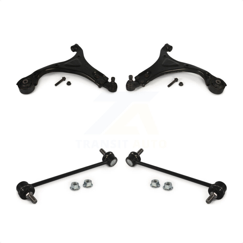 Front Suspension Control Arm And Ball Joint Assembly Link Kit For 2012-2013 Hyundai Sonata GL GLS 10.63" Center To Length K72-100061