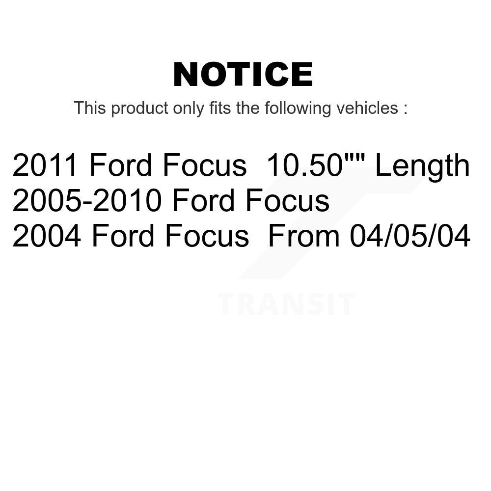 Front Suspension Control Arm And Ball Joint Assembly Link Kit For Ford Focus K72-100072